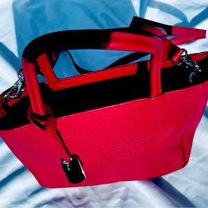 Furla pink leather purse